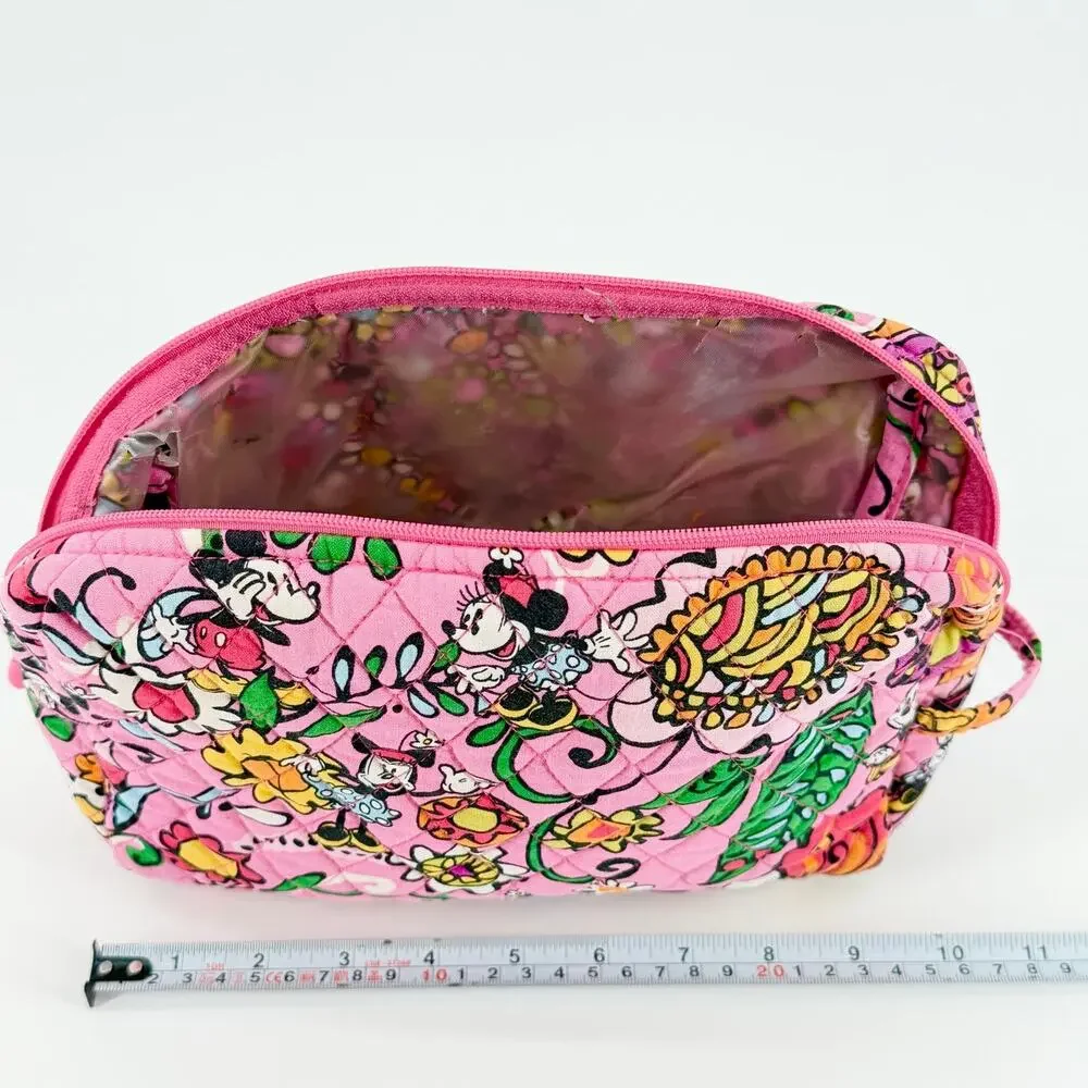 Vera Bradley Disney Just Mousing Around Large Cosmetic Makeup Bag Retired
